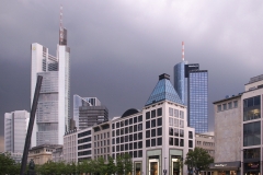 Goetheplatz nach einem Gewitter